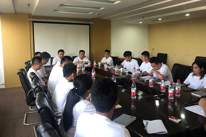 西安鼎立信公司會議現(xiàn)場照片