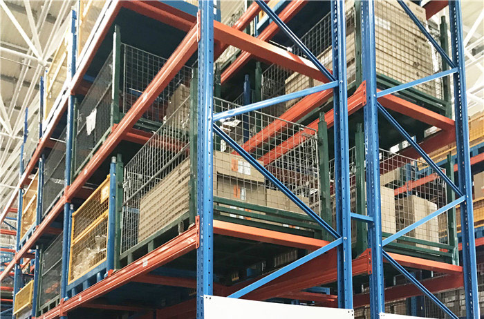 上層可以存放倉儲籠，適合批量大比較零散的配件存放